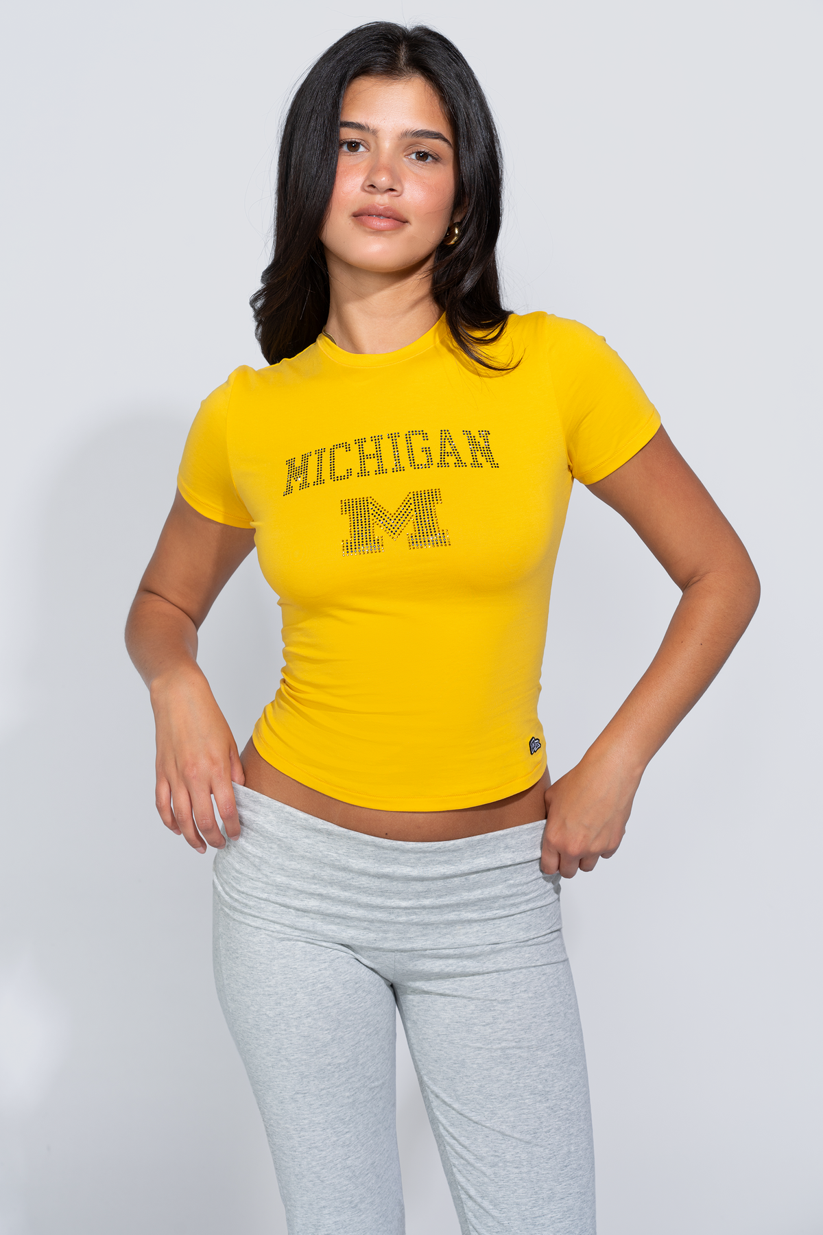 University of Michigan Rhinestone T-Shirt