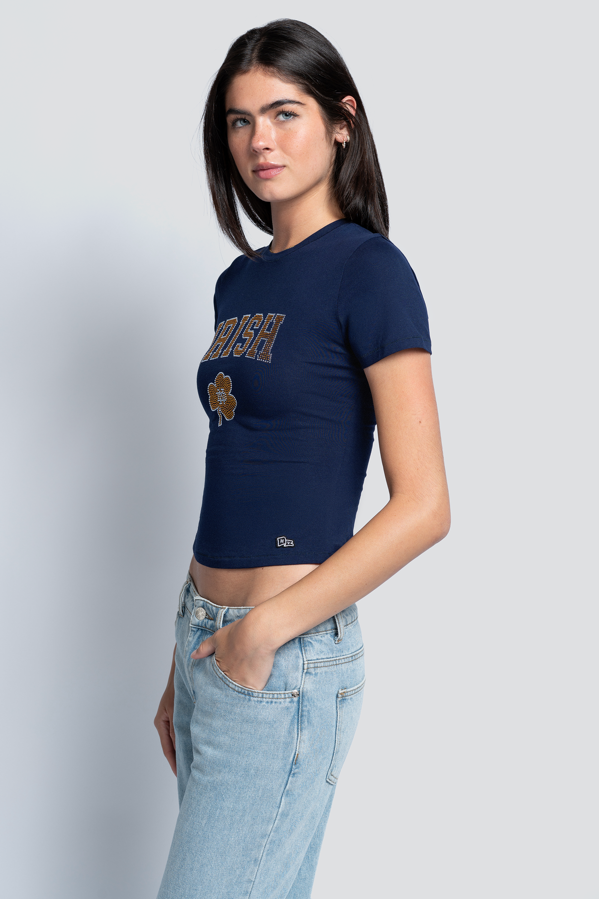 Notre Dame Rhinestone T-Shirt