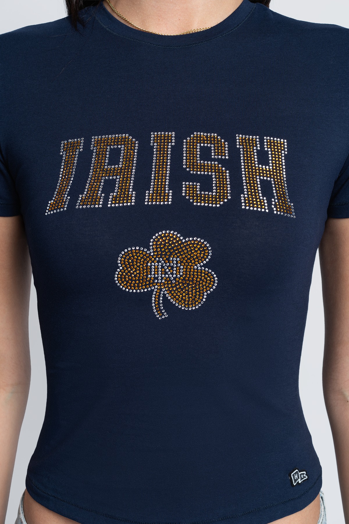 Notre Dame Rhinestone T-Shirt
