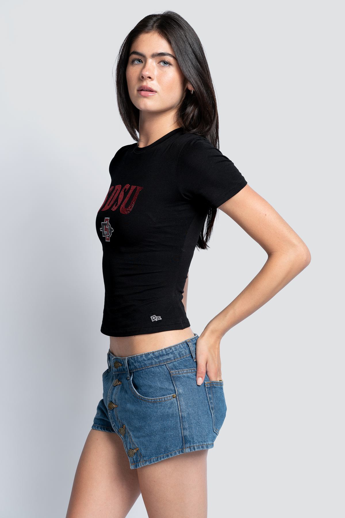 SDSU Rhinestone T-Shirt