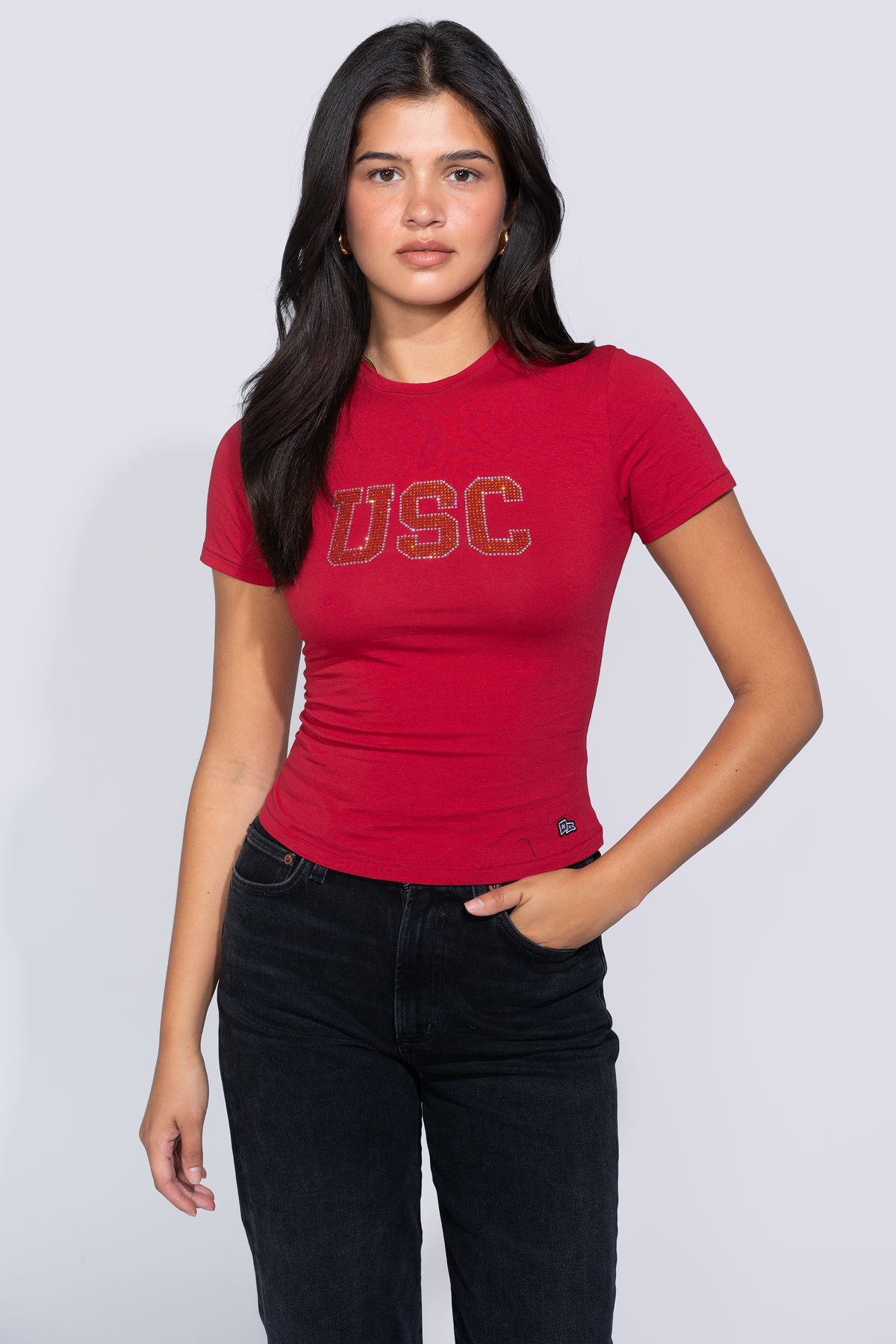 USC Rhinestone T-Shirt