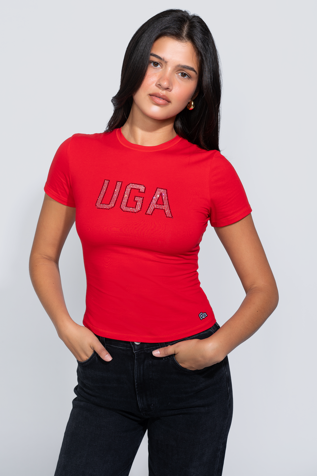 University of Georgia Rhinestone T-Shirt