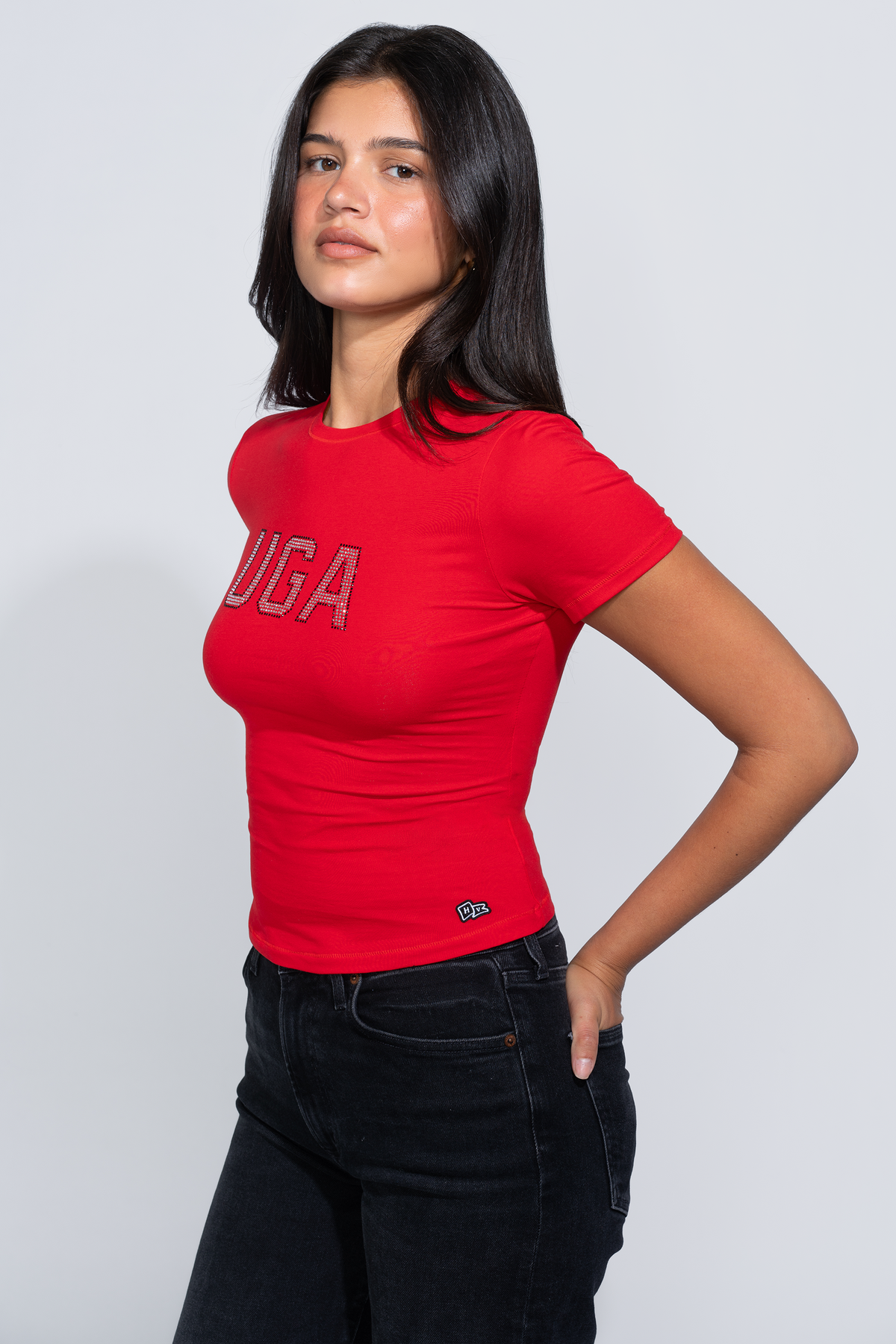 University of Georgia Rhinestone T-Shirt