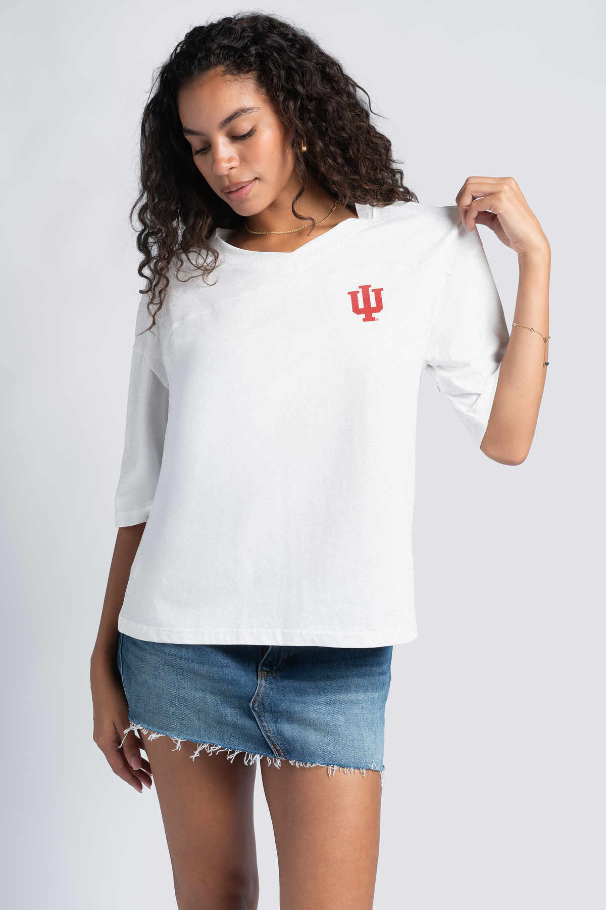 Indiana University Football Oversized T-shirt