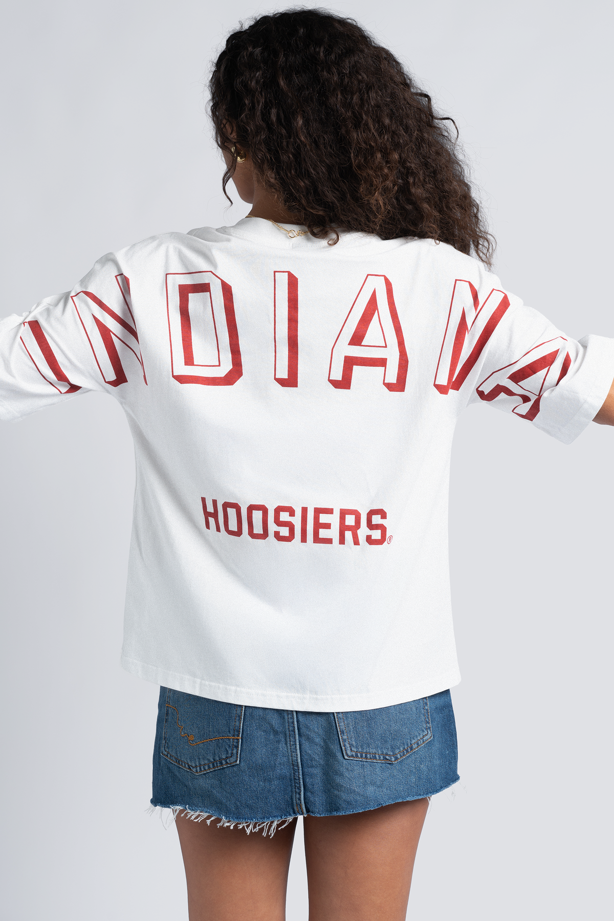 Indiana University Football Oversized T-shirt