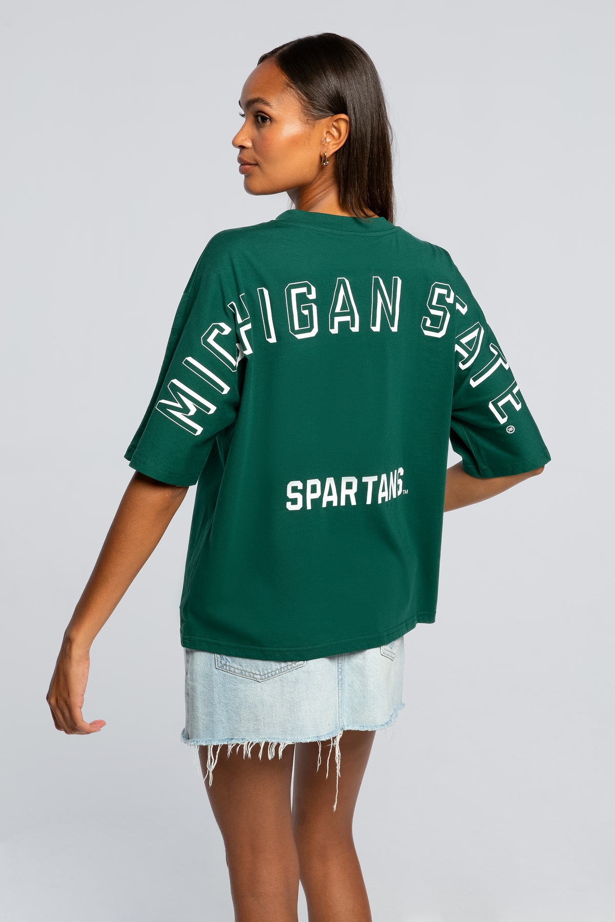 Michigan State Football Oversized T-shirt