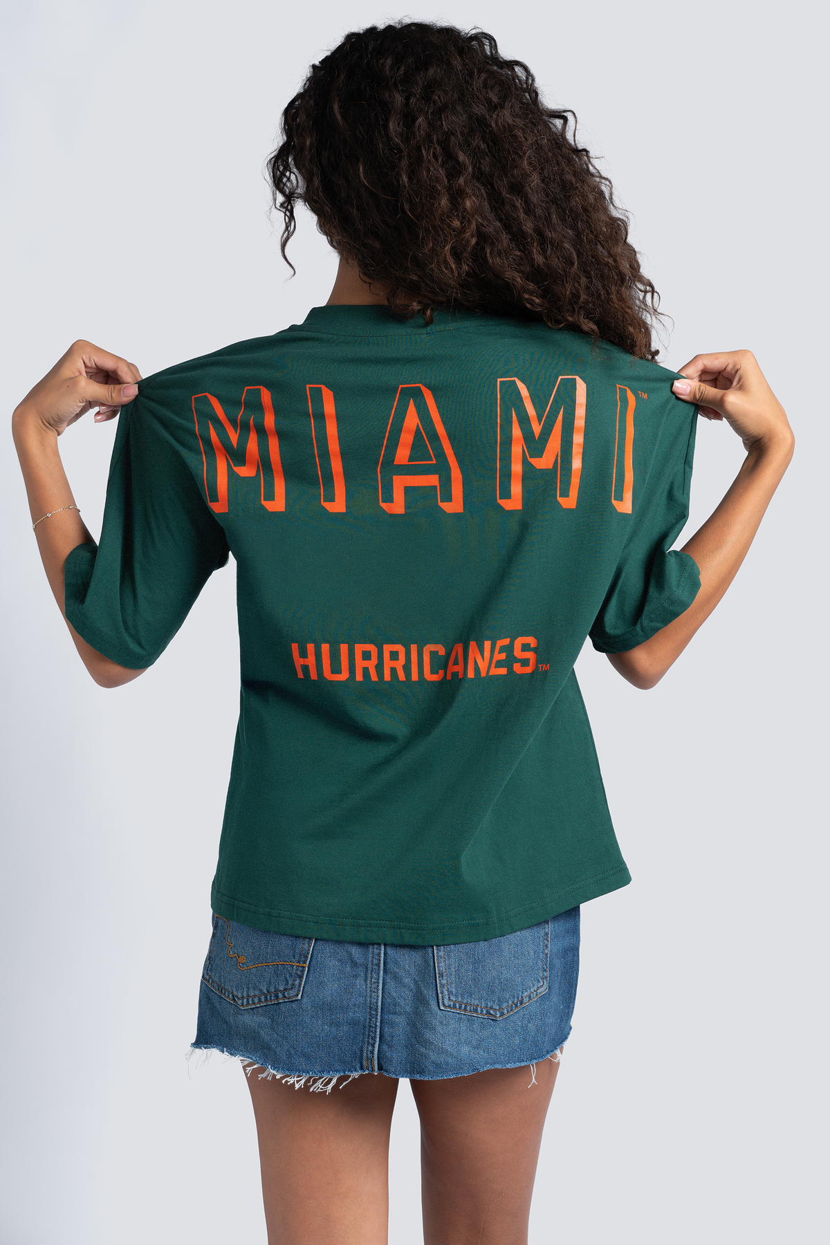 University of Miami Football Oversized T-shirt