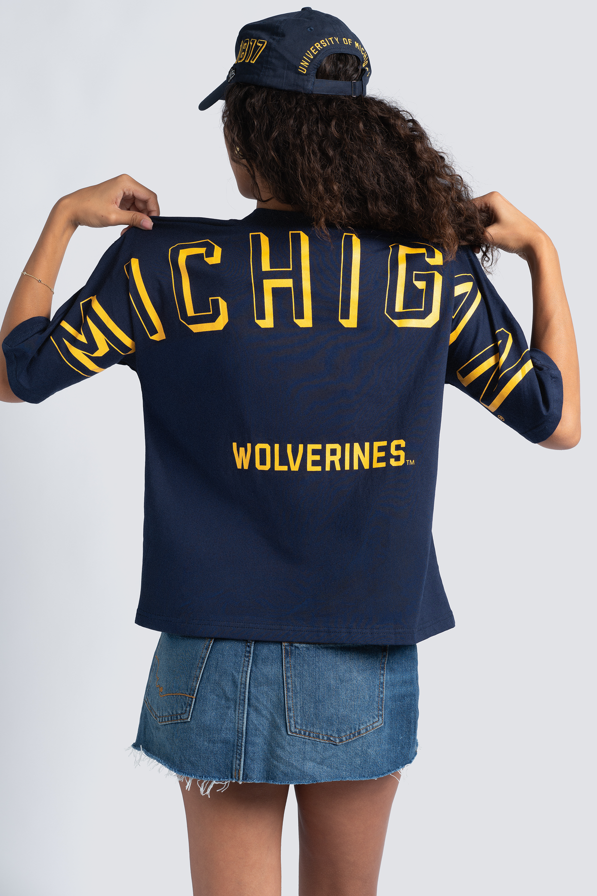 University of Michigan Football Oversized T-shirt