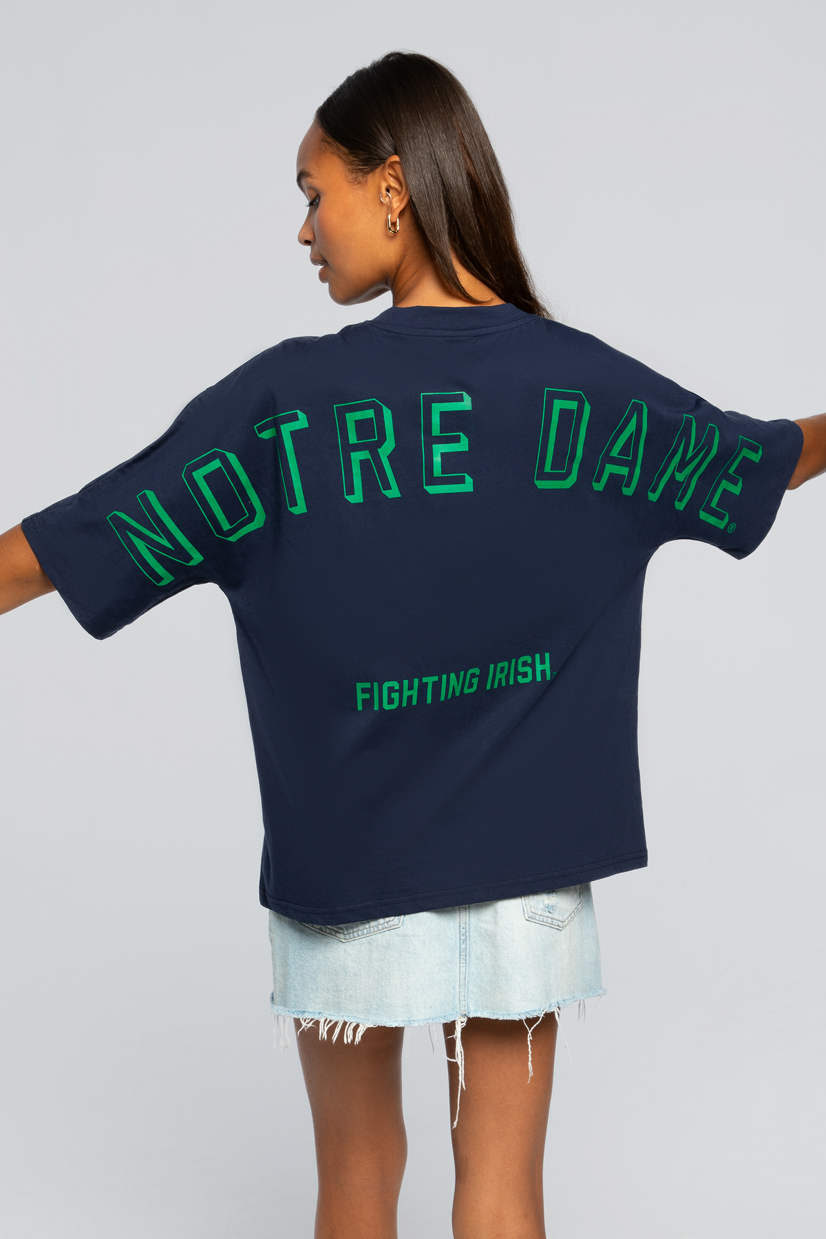 Notre Dame Football Oversized T-shirt