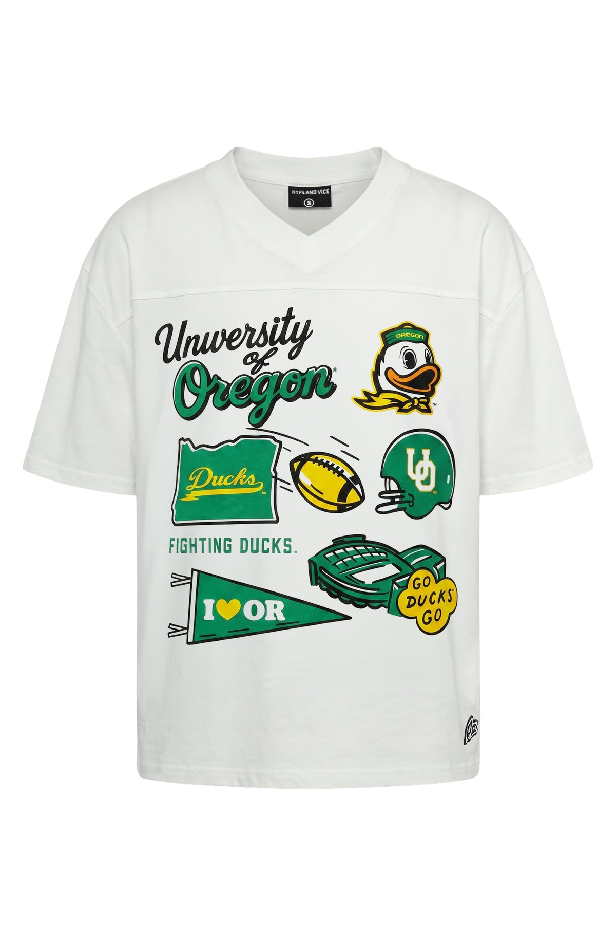 University of Oregon Football Oversized T-shirt