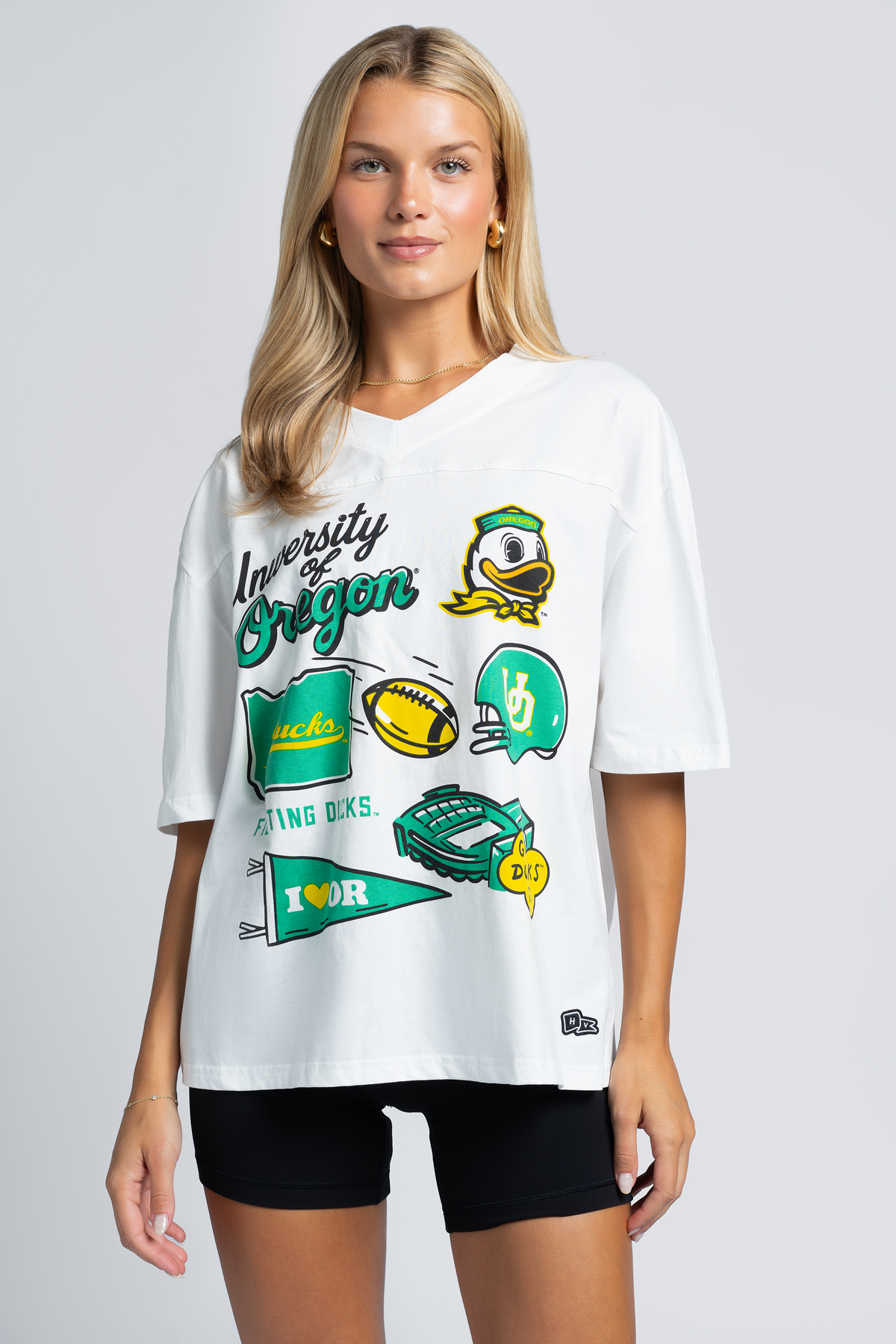University of Oregon Football Oversized T-shirt
