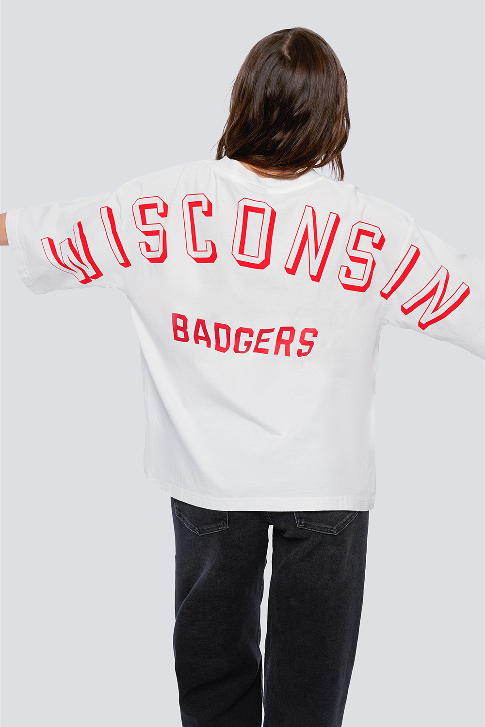 University of Wisconsin Football Oversized T-shirt