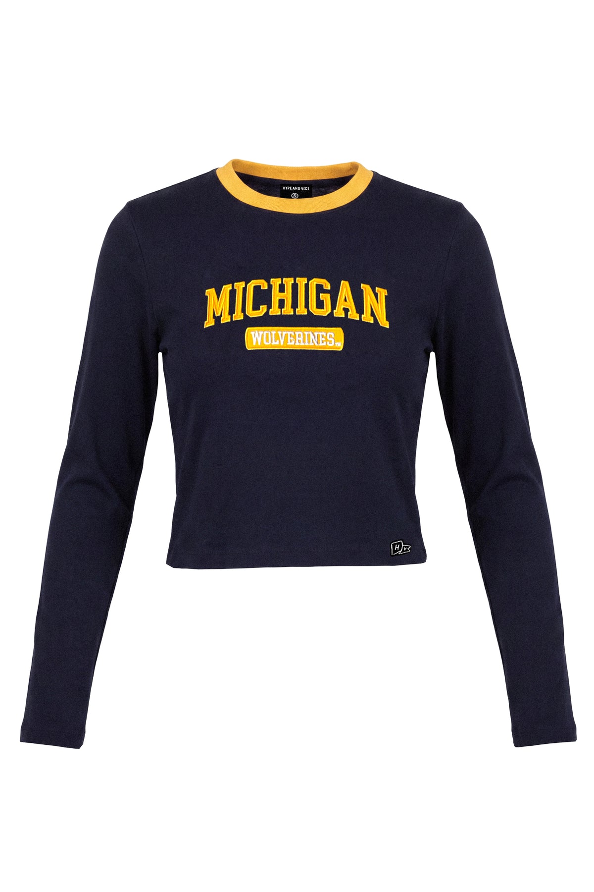 University of Michigan Long Sleeve Baby Tee