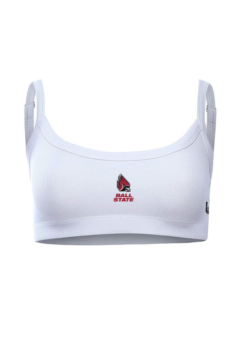 Ball State Rib Bra Top