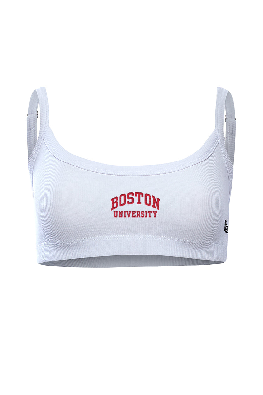 Boston University Rib Bra Top