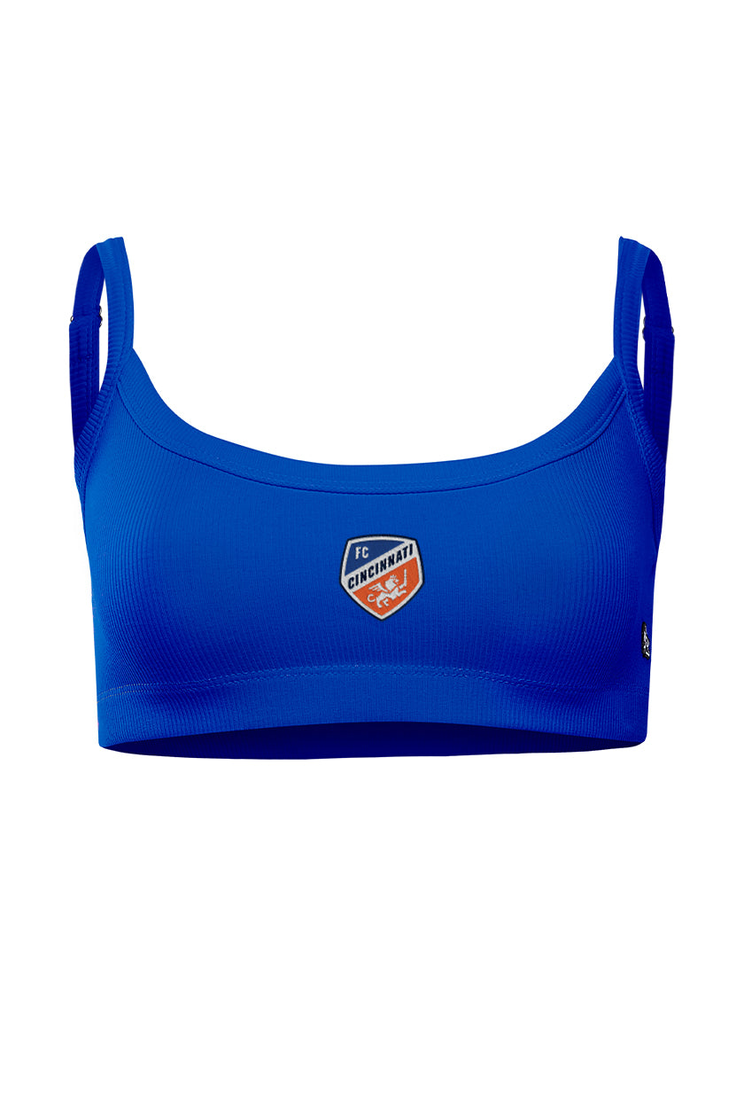 FC Cincinnati Rib Bra Top