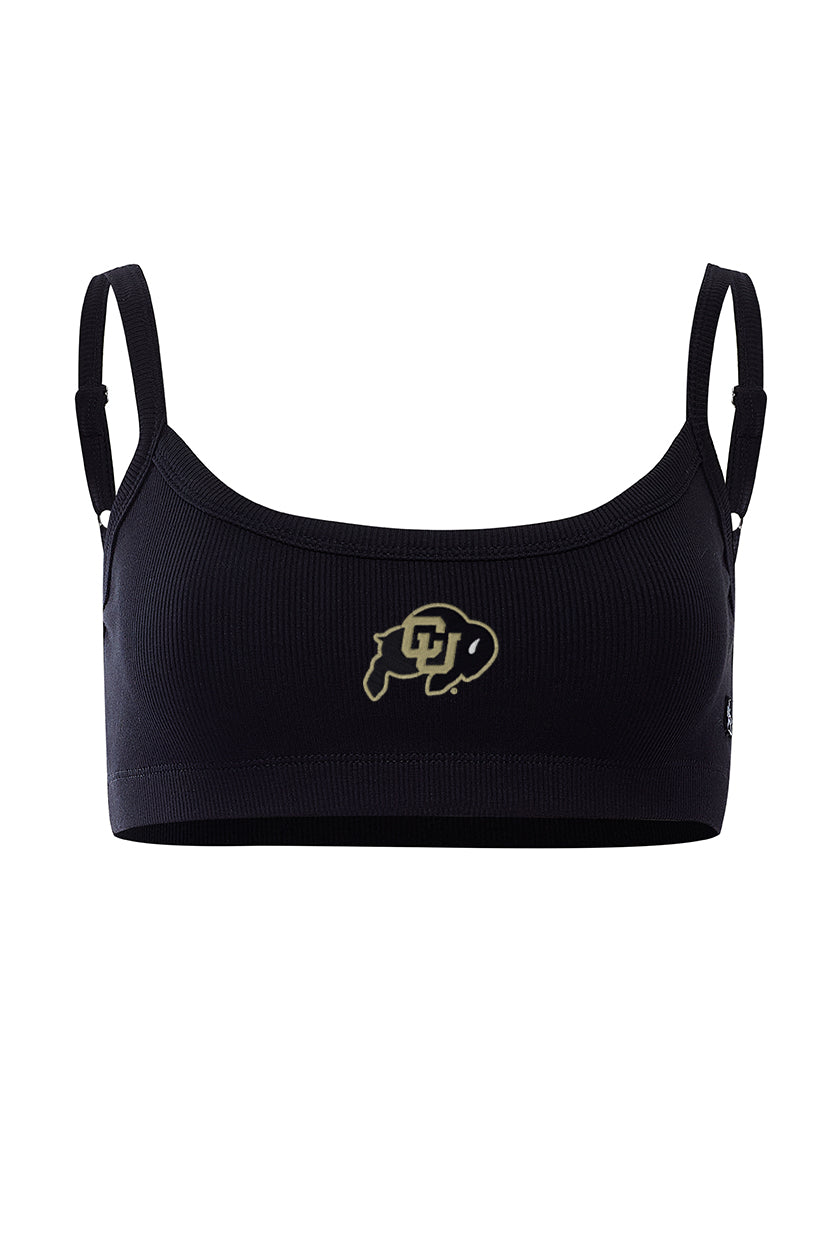 CU Boulder Rib Bra Top