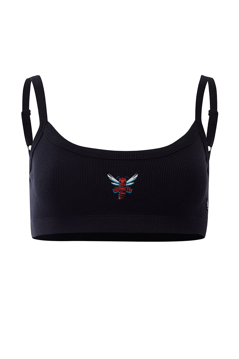 Delaware State Rib Bra Top