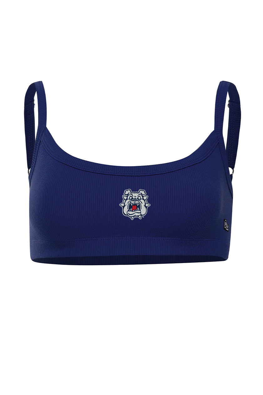 Fresno State Rib Bra Top