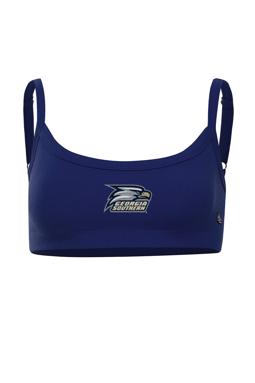Georgia Southern University Rib Bra Top