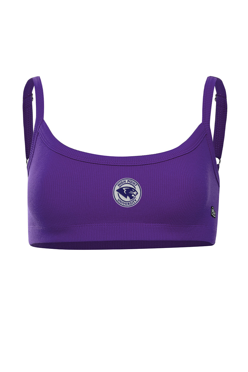 High Point University Rib Bra Top