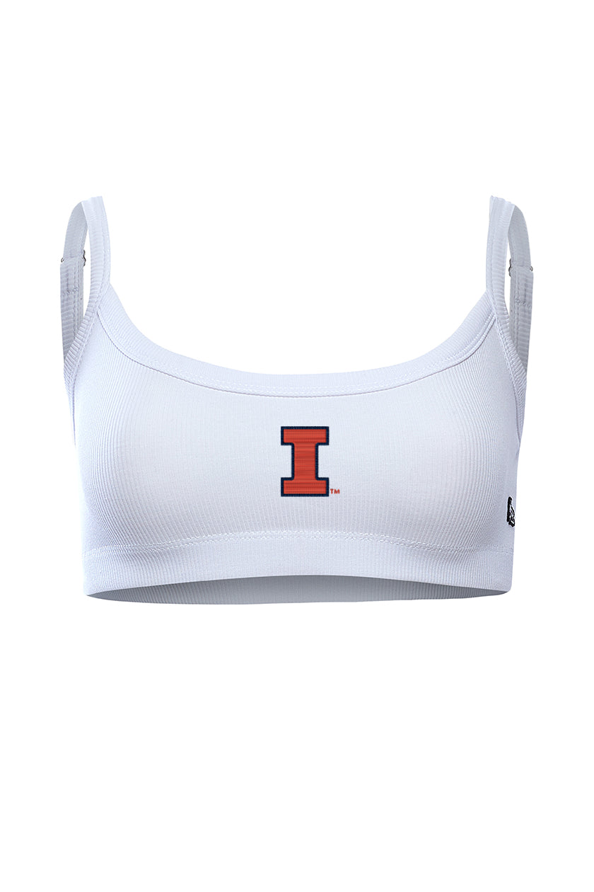 University of Illinois Rib Bra Top