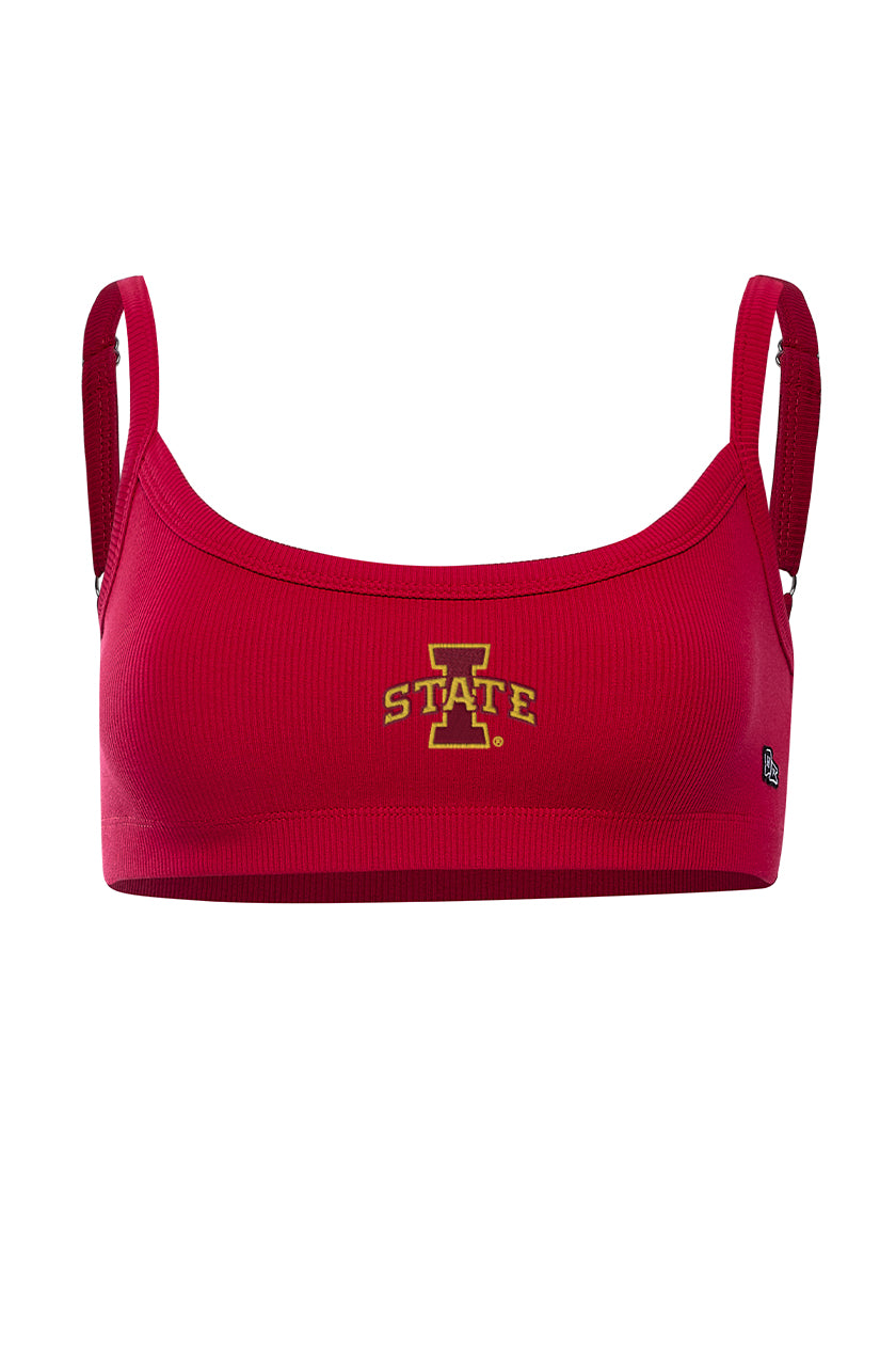 Iowa State University Rib Bra Top