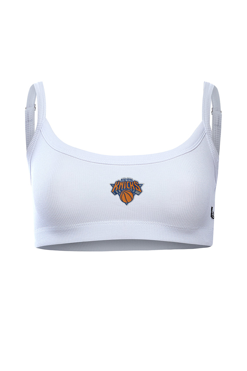 Knicks Rib Bra Top