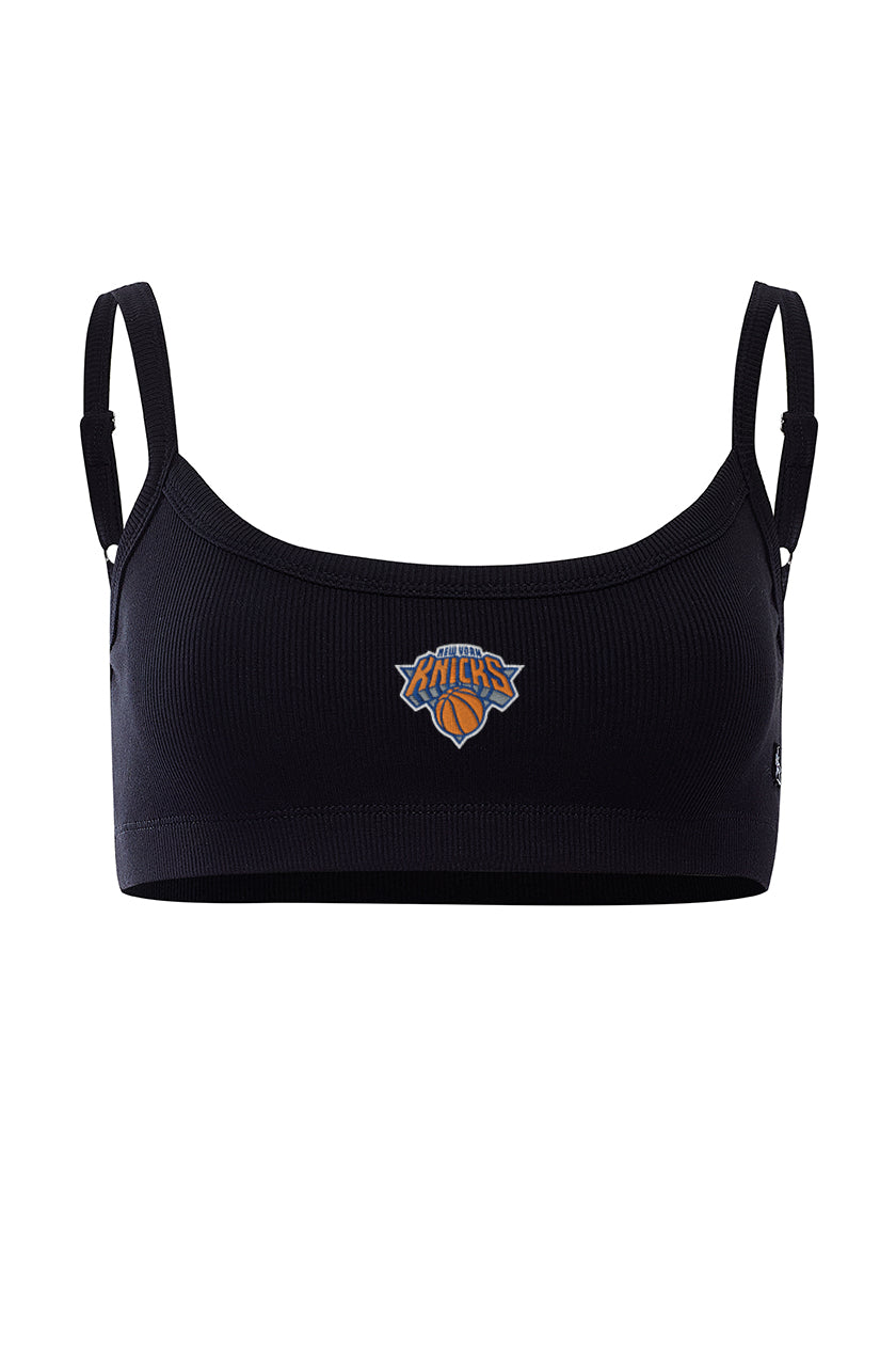 Knicks Rib Bra Top