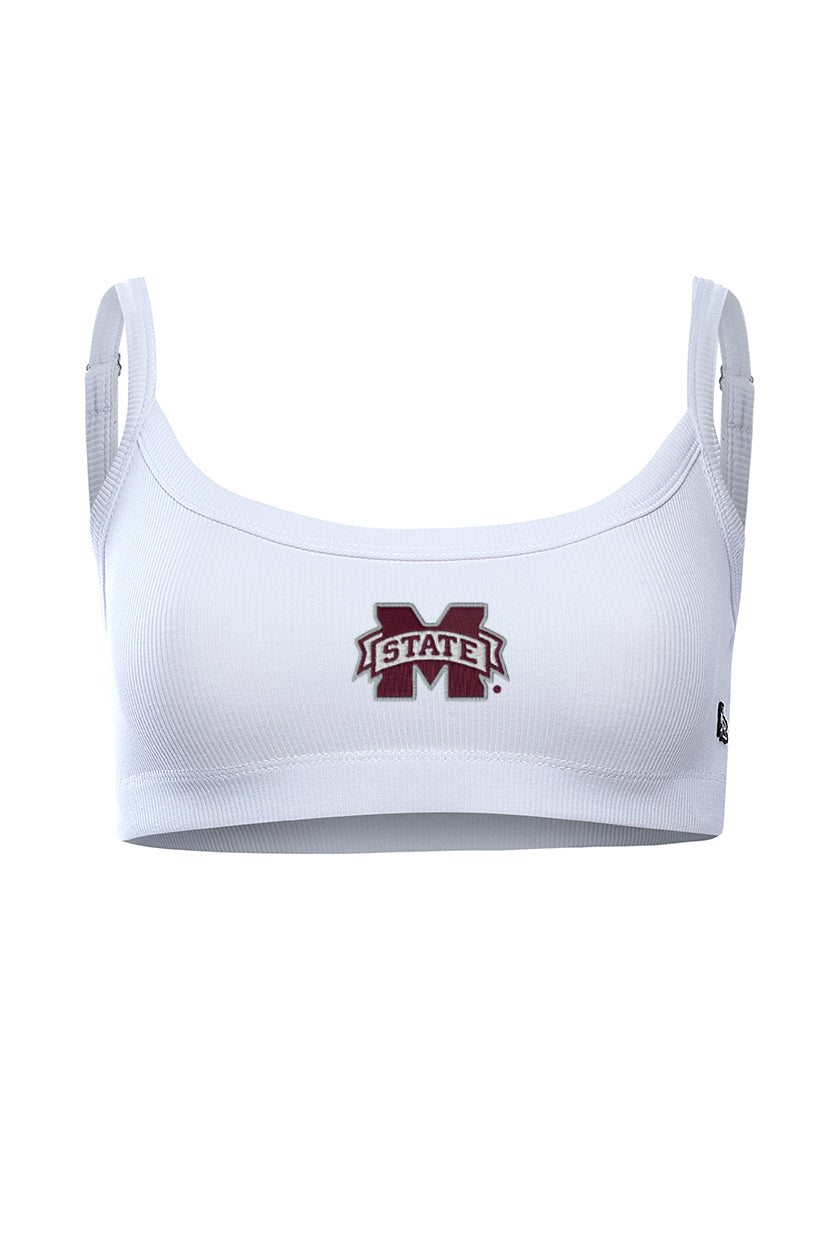 Mississippi State Rib Bra Top