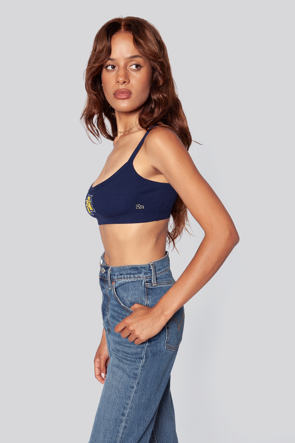 North Carolina A&T State Rib Bra Top