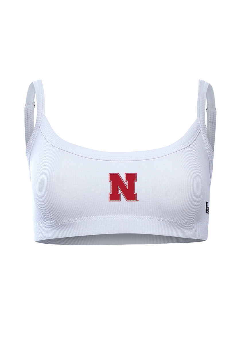 University of Nebraska Rib Bra Top