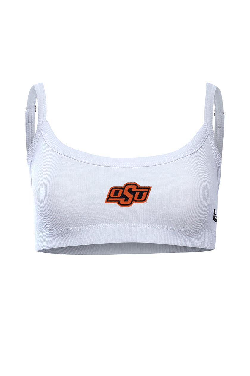 Oklahoma State Rib Bra Top