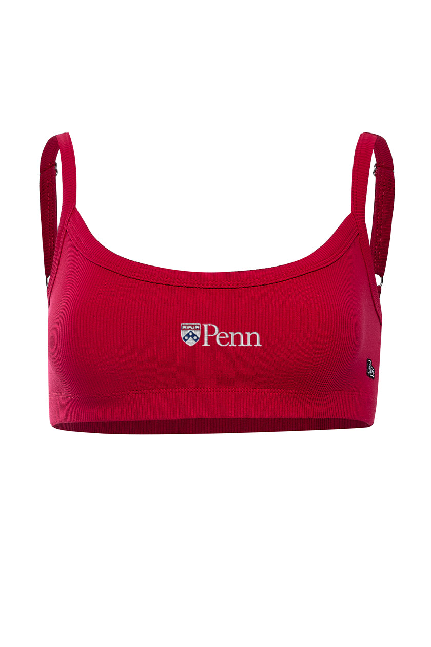 UPenn Rib Bra Top