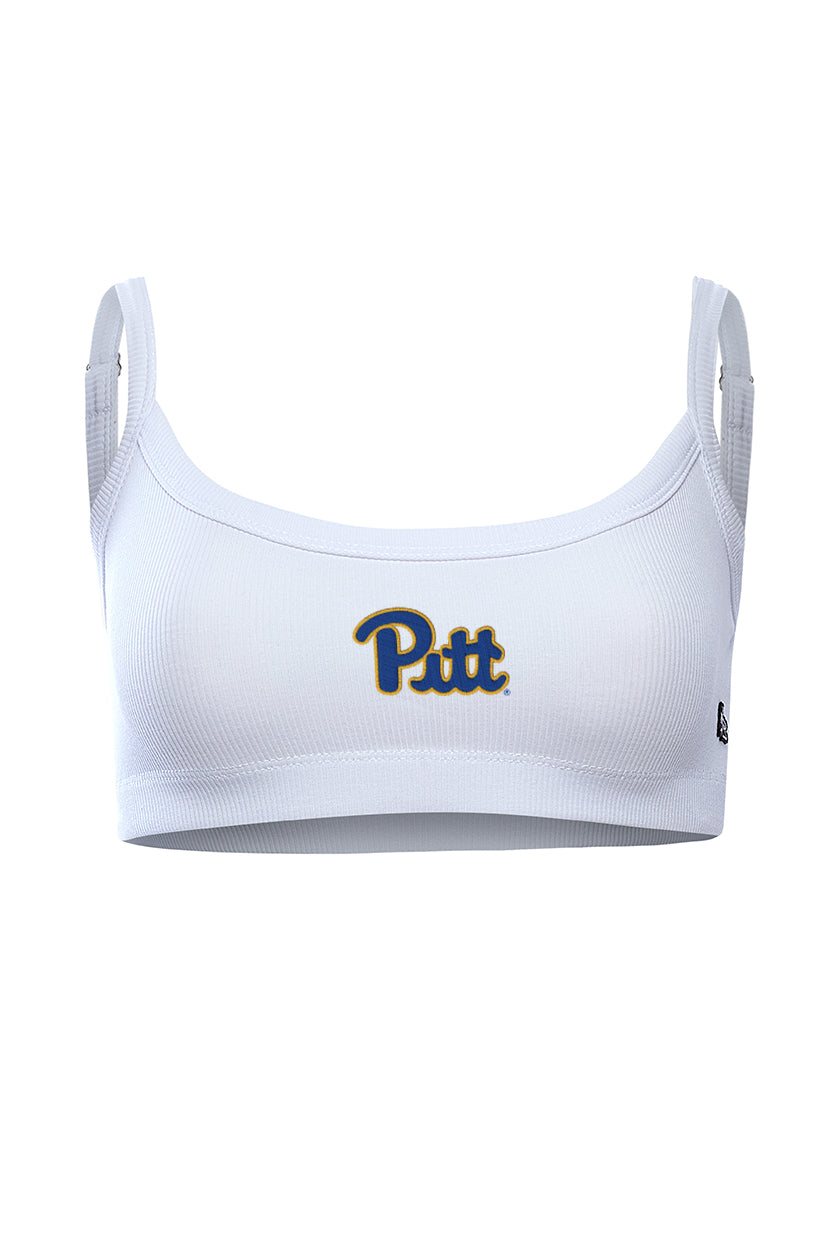 University of Pittsburgh Rib Bra Top