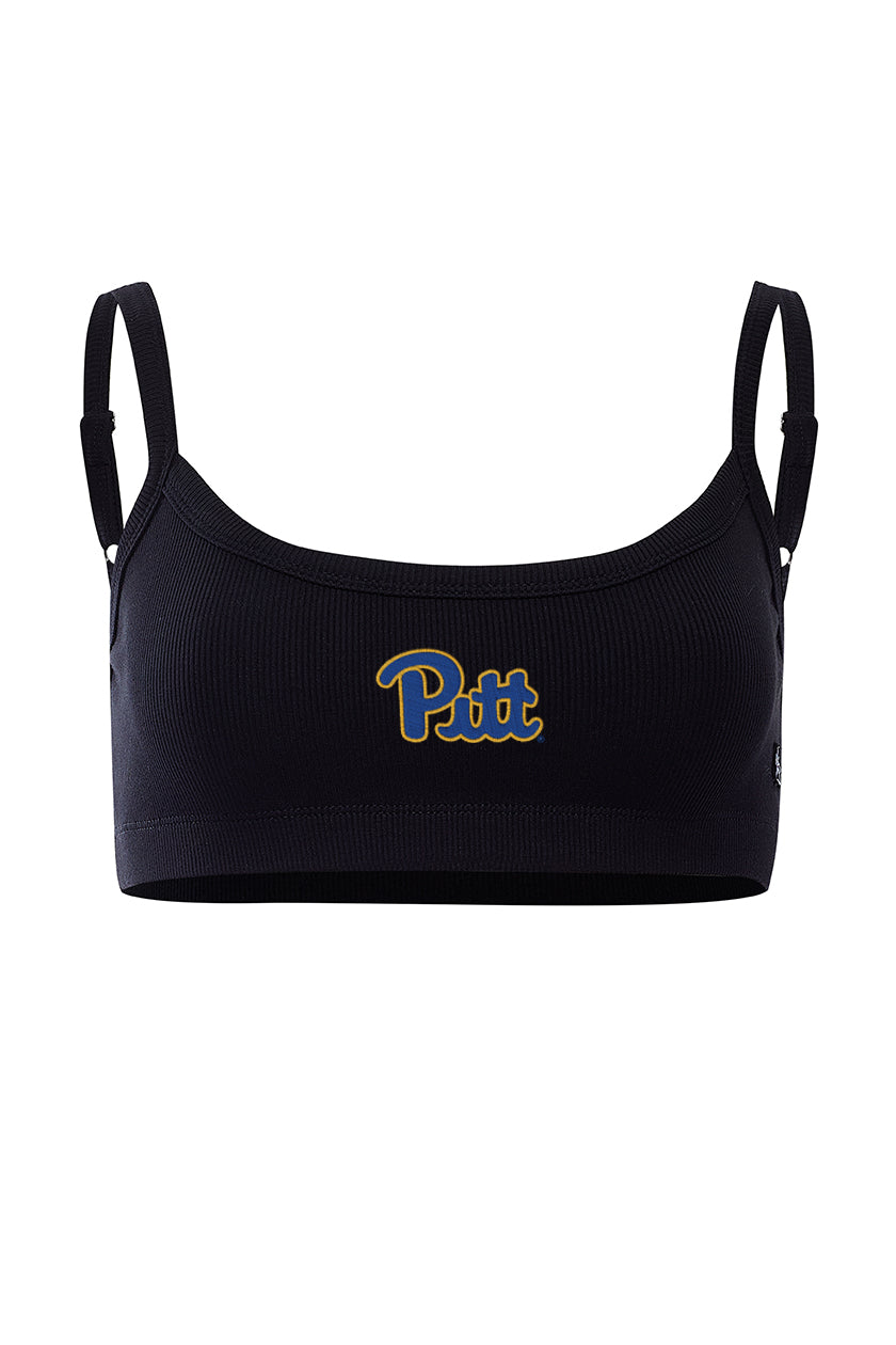 University of Pittsburgh Rib Bra Top