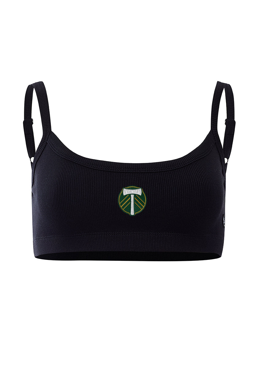 Portland Timbers Rib Bra Top