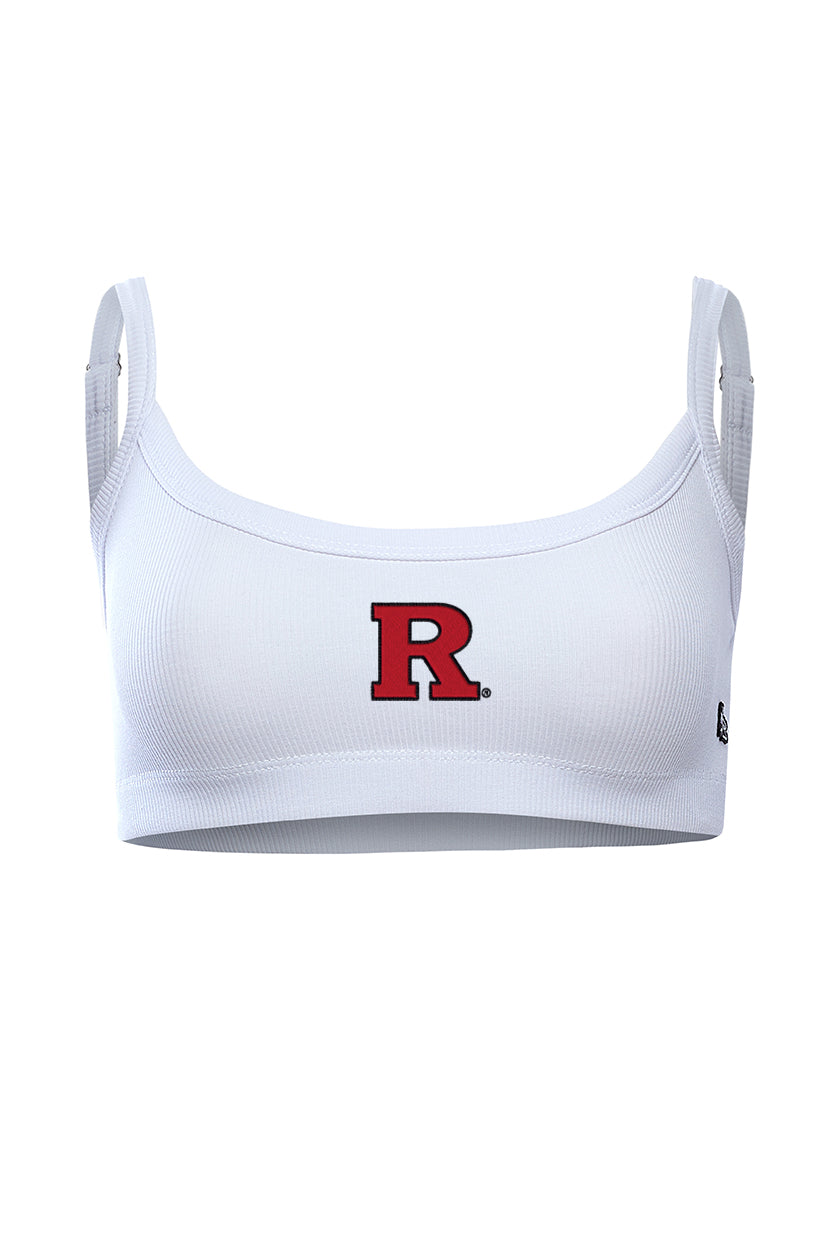 Rutgers Rib Bra Top