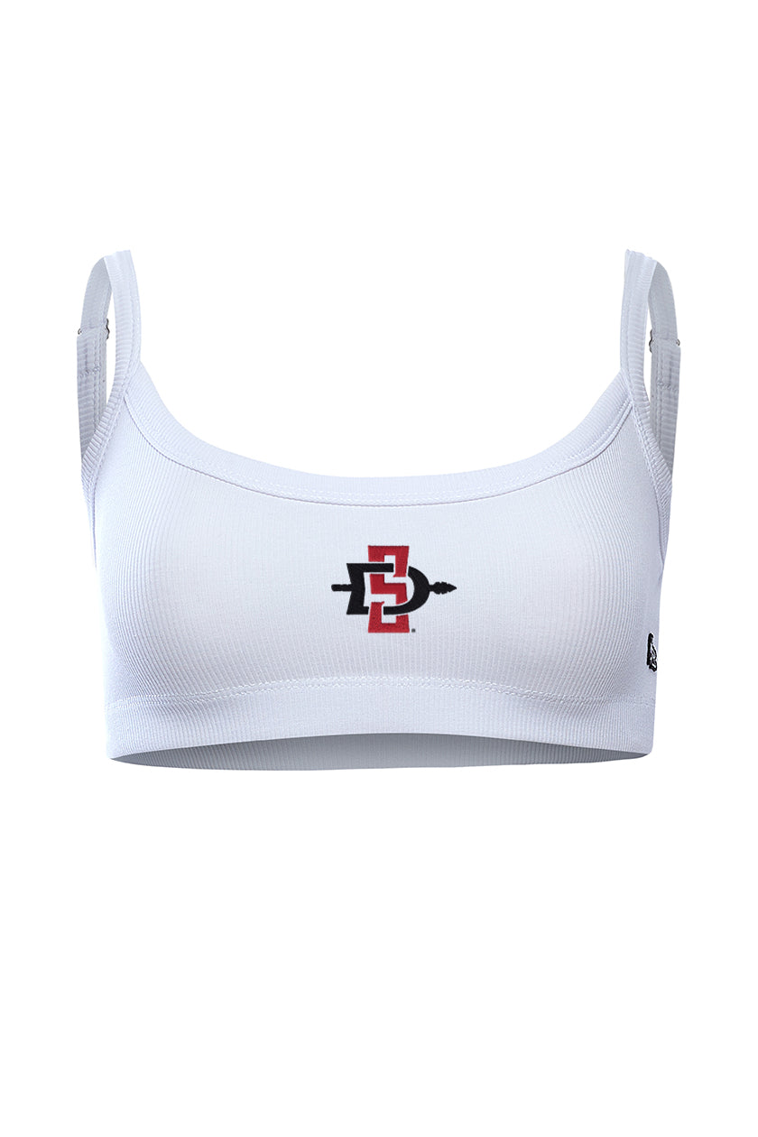 SDSU Rib Bra Top