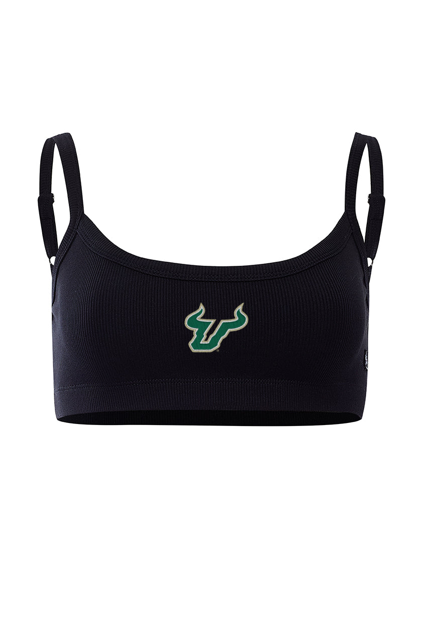 University of South Florida Rib Bra Top