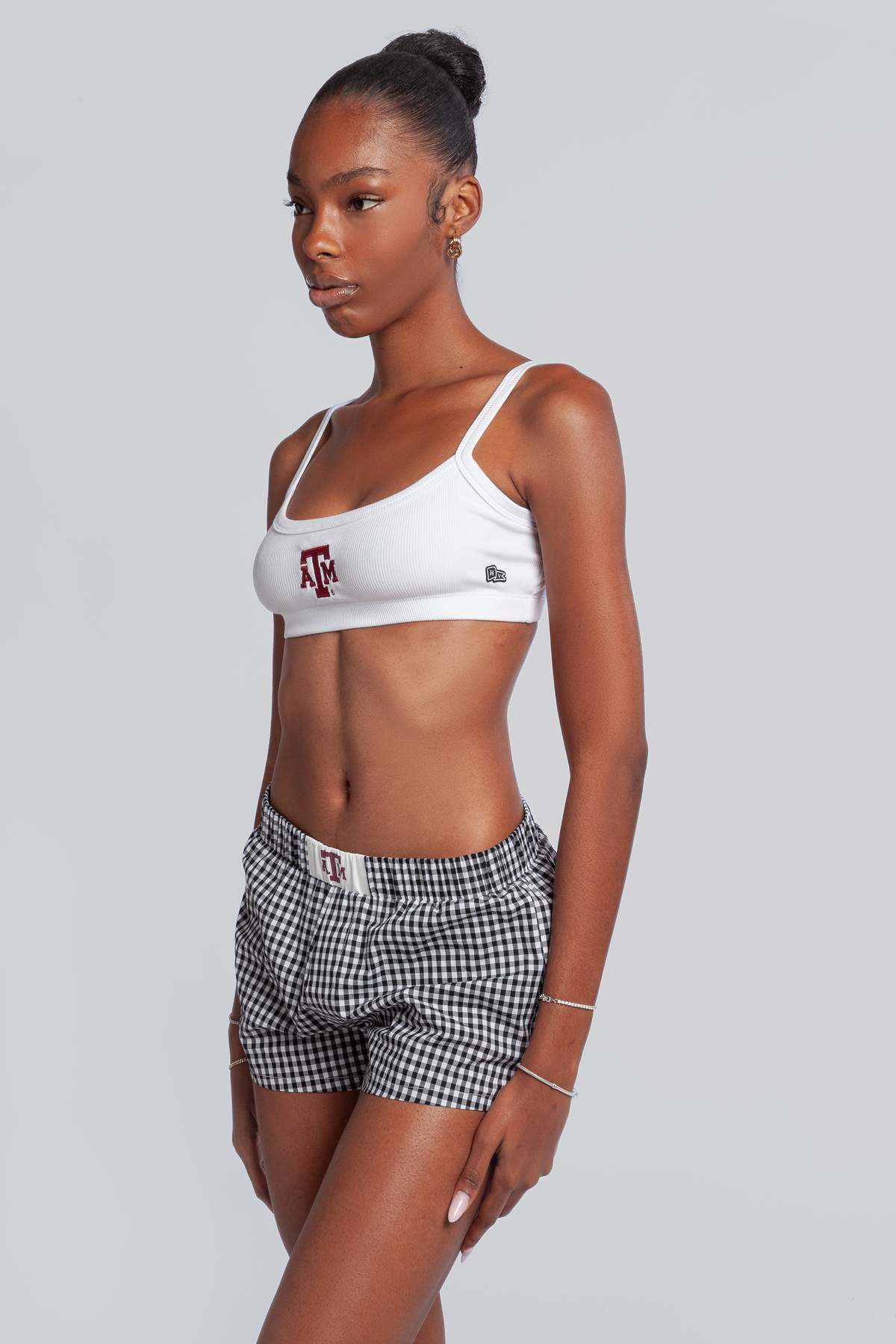 Texas A&M Rib Bra Top