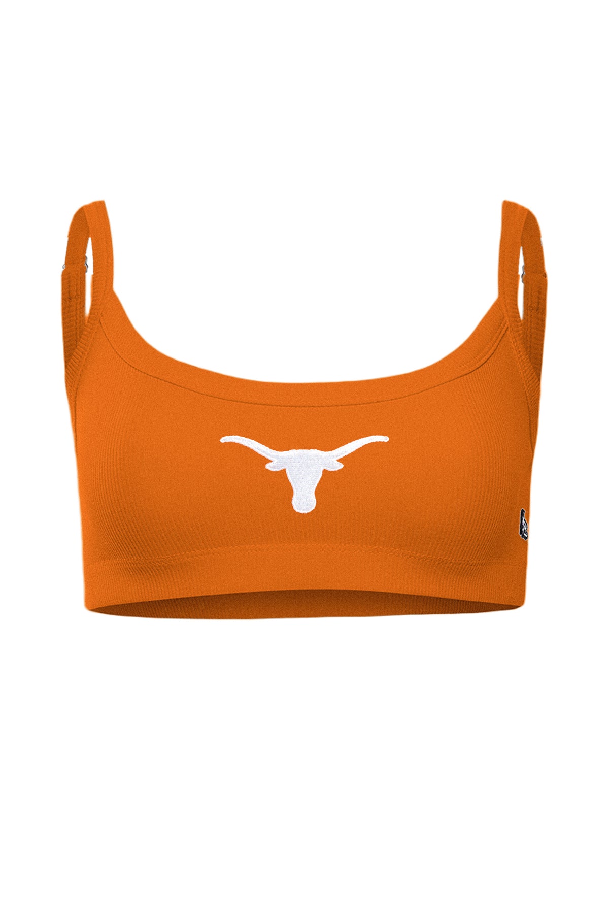 UT Austin Rib Bra Top