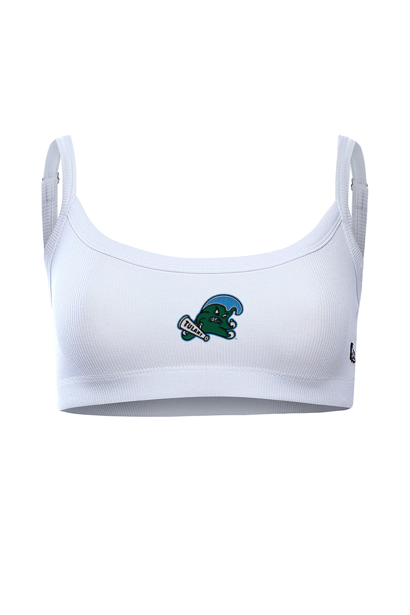 Tulane University Rib Bra Top