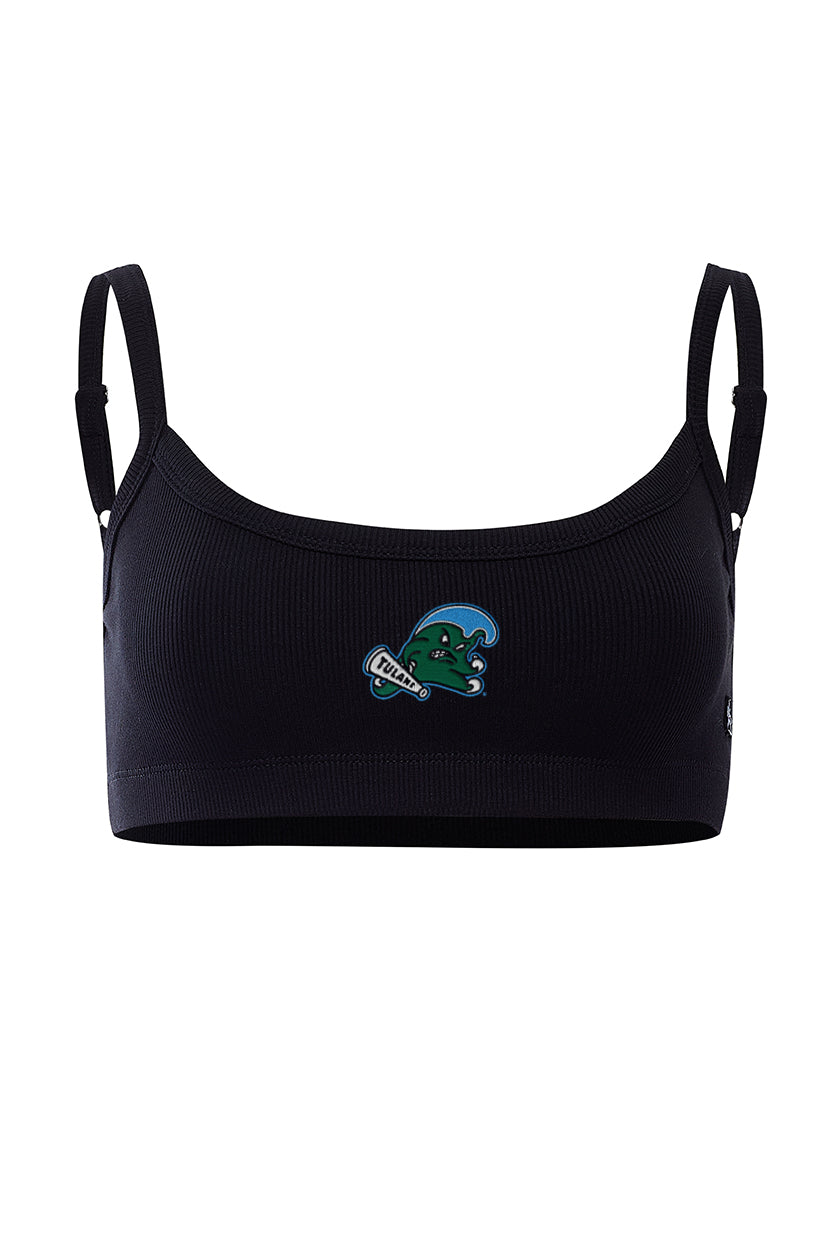 Tulane University Rib Bra Top