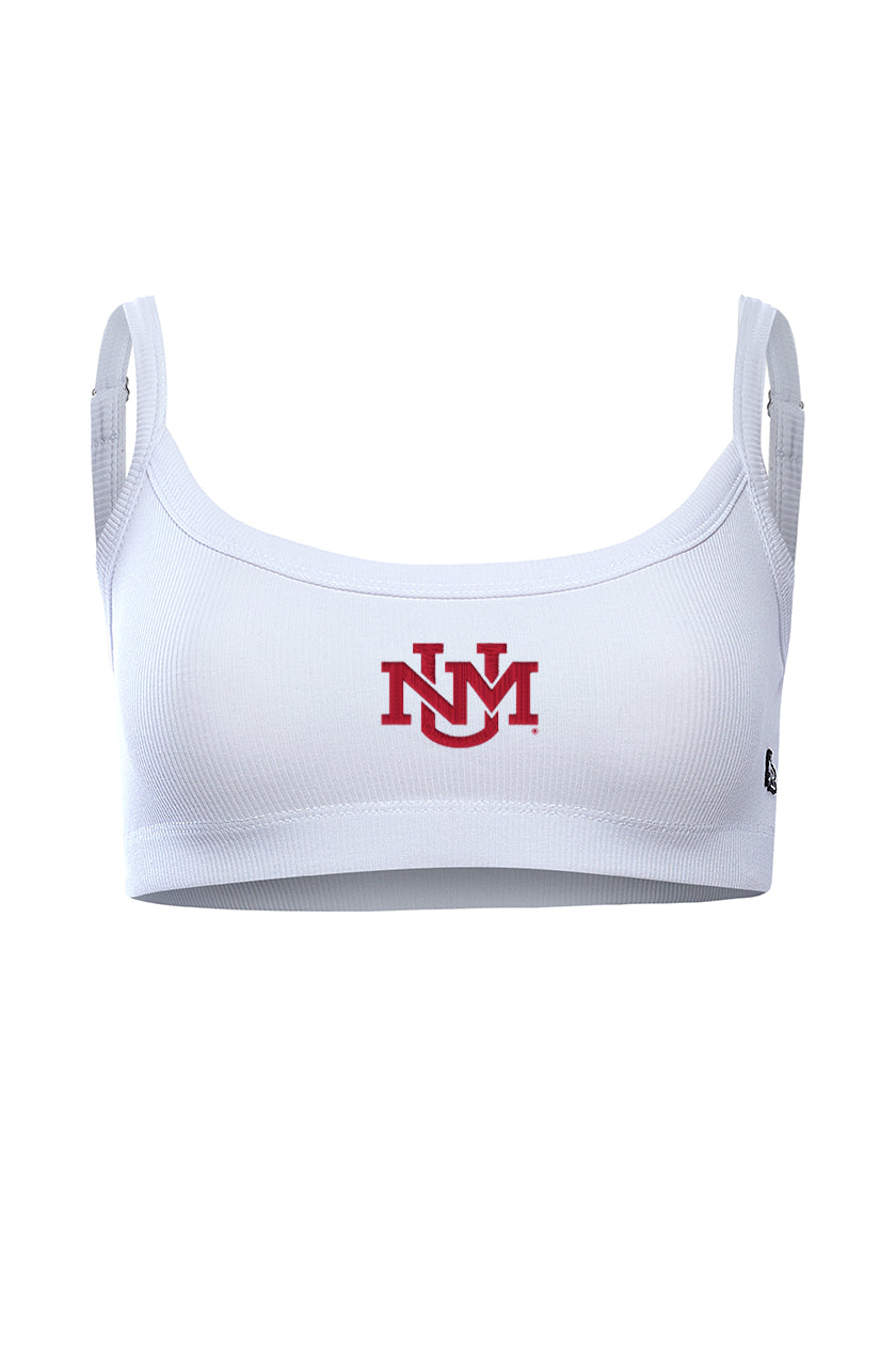 University of New Mexico Rib Bra Top