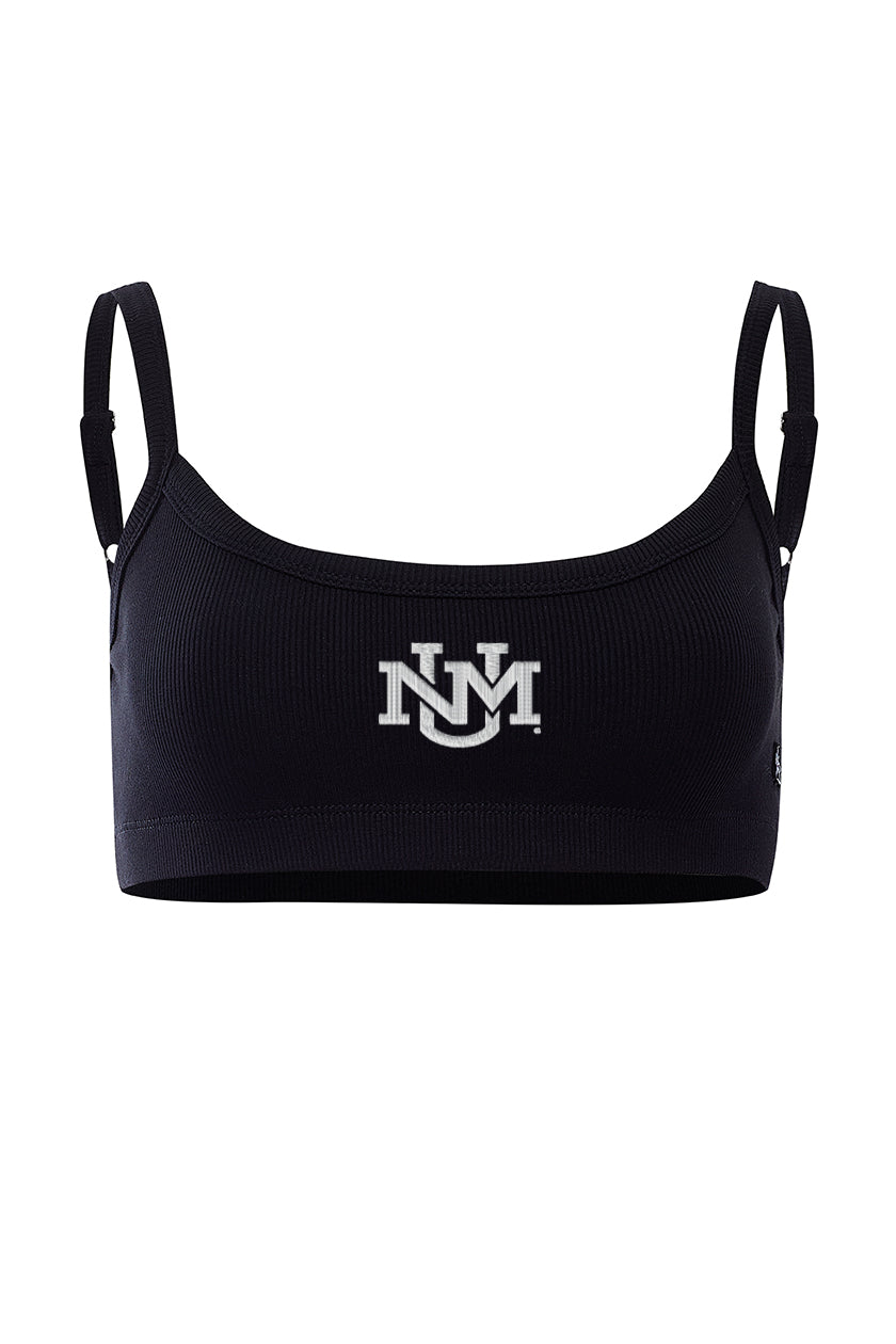 University of New Mexico Rib Bra Top