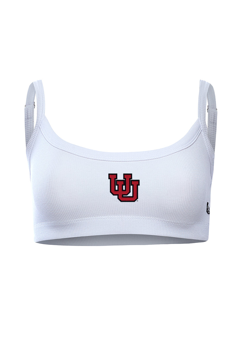 University of Utah Rib Bra Top