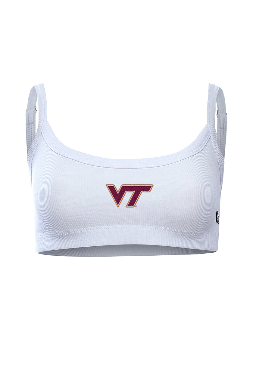 University Virginia Tech Rib Bra Top