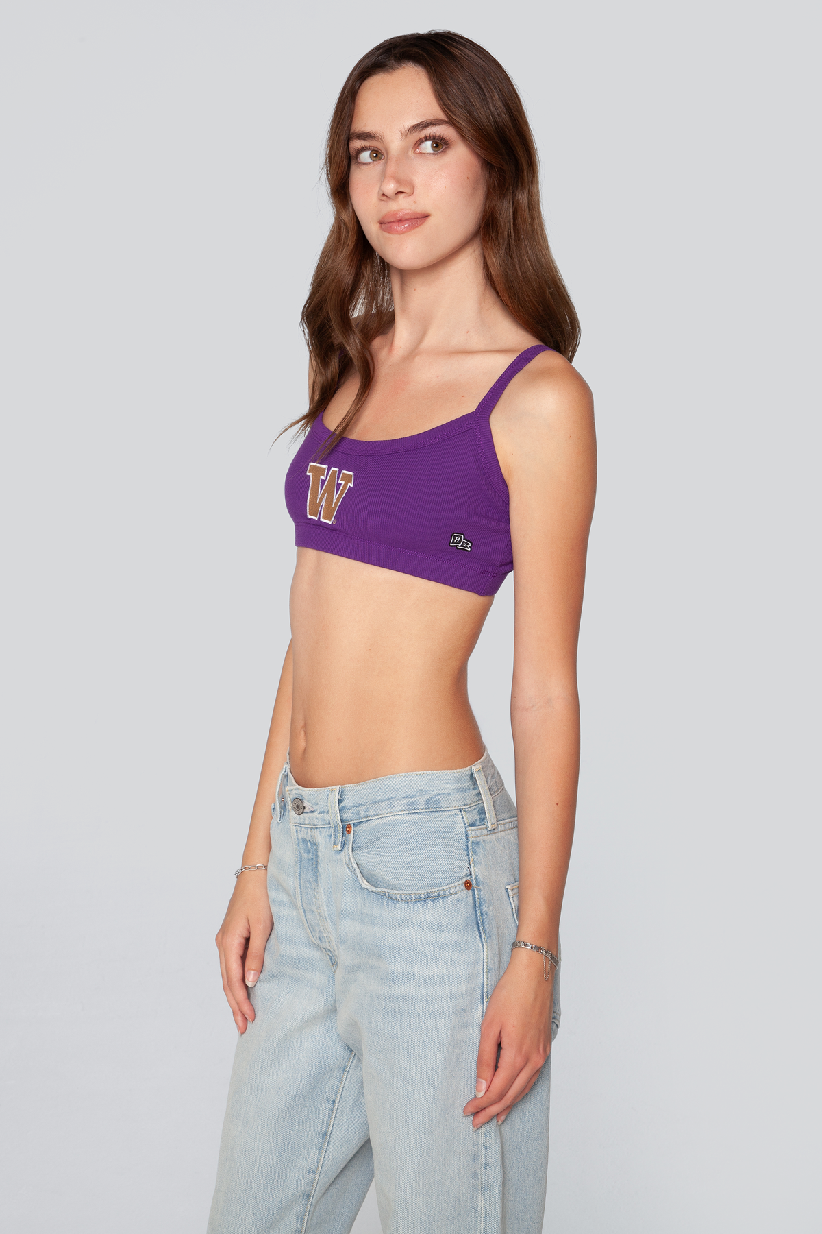 University of Washington Rib Bra Top