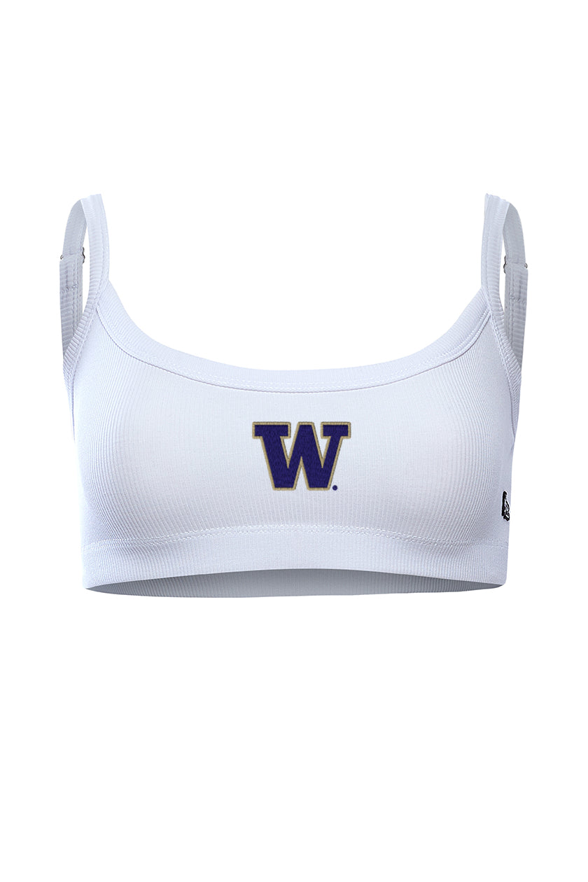 University of Washington Rib Bra Top